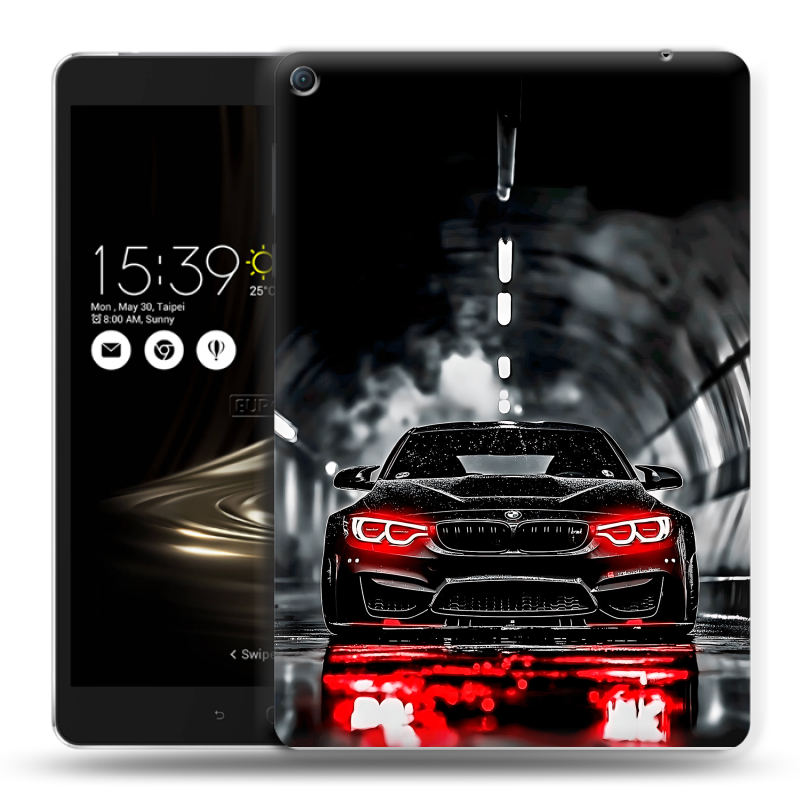 Силиконовый чехол на Asus ZenPad 3S 10 LTE с принтом BMW БМВ Силиконовый чехол на Asus ZenPad 3S 10 LTE с принтом BMW БМВ