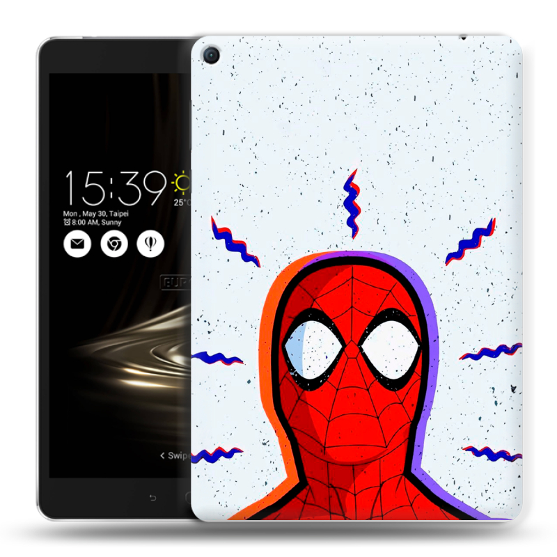 Силиконовый чехол на Asus ZenPad 3S 10 LTE с принтом Spiderman Человек паук Силиконовый чехол на Asus ZenPad 3S 10 LTE с принтом Spiderman Человек паук