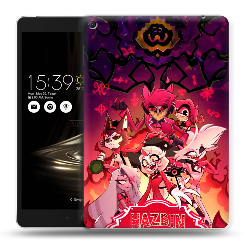 Силиконовый чехол на Asus ZenPad 3S 10 LTE с принтом Hazbin Hotel Отель Хазбин Силиконовый чехол на Asus ZenPad 3S 10 LTE с принтом Hazbin Hotel Отель Хазбин