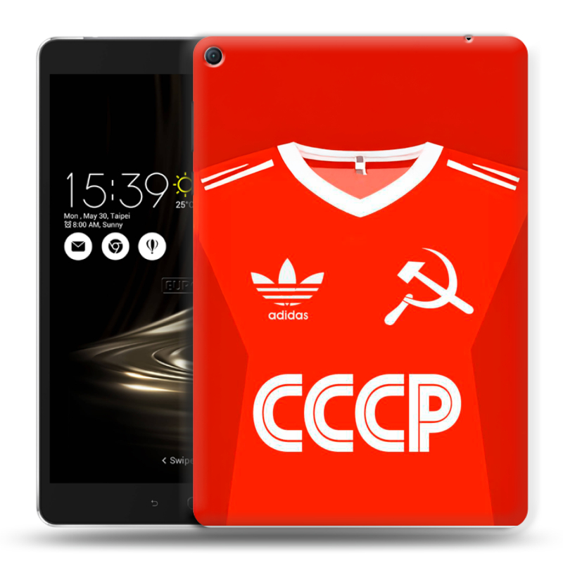 Силиконовый чехол на Asus ZenPad 3S 10 LTE с принтом Флаг Герб СССР Силиконовый чехол на Asus ZenPad 3S 10 LTE с принтом Флаг Герб СССР