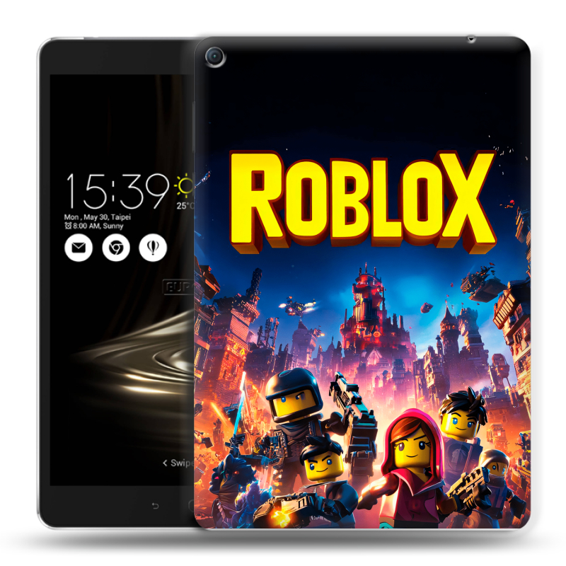 Силиконовый чехол на Asus ZenPad 3S 10 LTE с принтом Roblox Роблокс Силиконовый чехол на Asus ZenPad 3S 10 LTE с принтом Roblox Роблокс