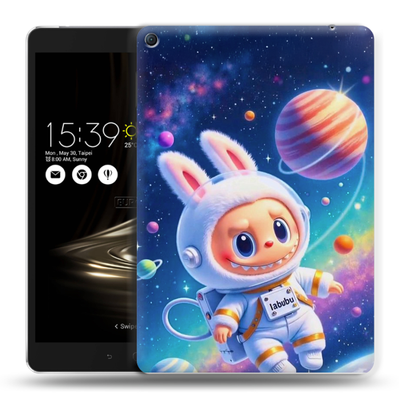 Силиконовый чехол на Asus ZenPad 3S 10 LTE с принтом Labubu Лабубу Силиконовый чехол на Asus ZenPad 3S 10 LTE с принтом Labubu Лабубу