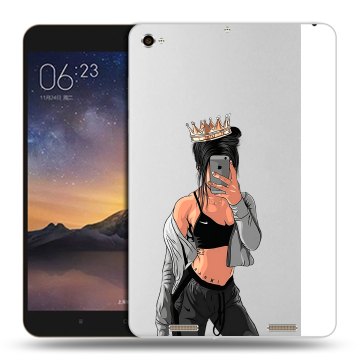 Силиконовый чехол на планшета Xiaomi MiPad 3 с принтом Женские принты