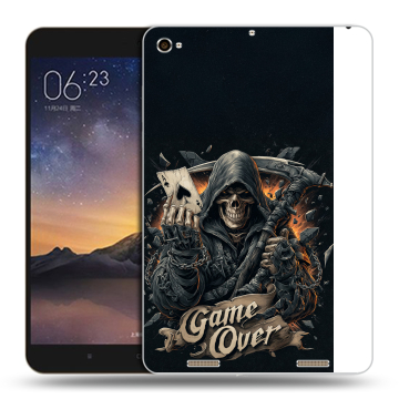 Силиконовый чехол на Xiaomi MiPad 3 с принтом Скелет карты Силиконовый чехол на Xiaomi MiPad 3 с принтом Скелет карты