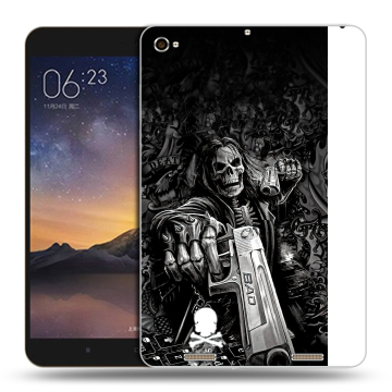Силиконовый чехол на планшета Xiaomi MiPad 3 с принтом Скелет