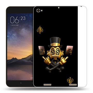 Силиконовый чехол на Xiaomi MiPad 3 с принтом Золотой скрудж макдак Силиконовый чехол на Xiaomi MiPad 3 с принтом Золотой скрудж макдак