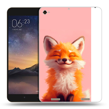 Силиконовый чехол на Xiaomi MiPad 3 с принтом милая лиса Силиконовый чехол на Xiaomi MiPad 3 с принтом милая лиса