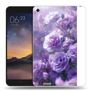 Силиконовый чехол на Xiaomi MiPad 3 с принтом Розы цветы Силиконовый чехол на Xiaomi MiPad 3 с принтом Розы цветы