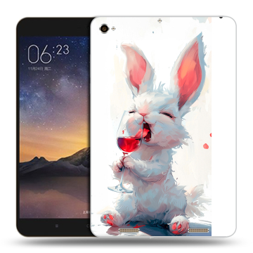 Силиконовый чехол на Xiaomi MiPad 3 с принтом кролик зайчик Силиконовый чехол на Xiaomi MiPad 3 с принтом кролик зайчик