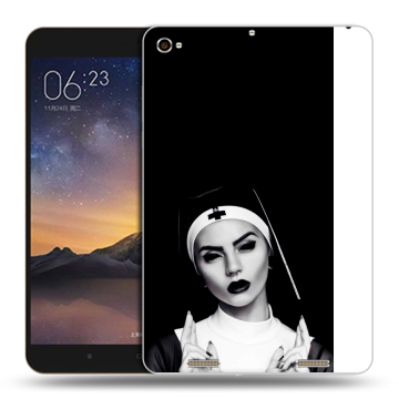 Силиконовый чехол на Xiaomi MiPad 3 с принтом монашка Силиконовый чехол на Xiaomi MiPad 3 с принтом монашка