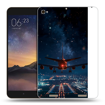 Силиконовый чехол на Xiaomi MiPad 3 с принтом самолет Силиконовый чехол на Xiaomi MiPad 3 с принтом самолет