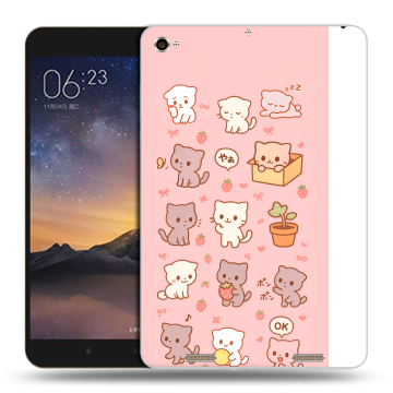 Силиконовый чехол на Xiaomi MiPad 3 с принтом Hello Kitty Хелоу Кити Силиконовый чехол на Xiaomi MiPad 3 с принтом Hello Kitty Хелоу Кити
