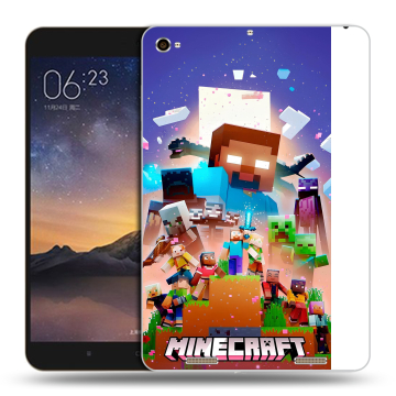 Силиконовый чехол на Xiaomi MiPad 3 с принтом Майнкрафт Minecraft Силиконовый чехол на Xiaomi MiPad 3 с принтом Майнкрафт Minecraft
