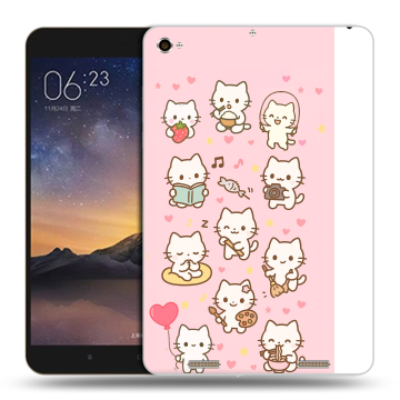 Силиконовый чехол на Xiaomi MiPad 3 с принтом Hello Kitty Хелоу Кити Силиконовый чехол на Xiaomi MiPad 3 с принтом Hello Kitty Хелоу Кити