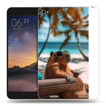 Силиконовый чехол на Xiaomi MiPad 3 с принтом Капибара Силиконовый чехол на Xiaomi MiPad 3 с принтом Капибара