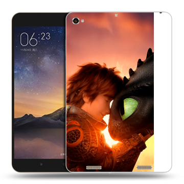 Силиконовый чехол на Xiaomi MiPad 3 с принтом Как приручить дракона Силиконовый чехол на Xiaomi MiPad 3 с принтом Как приручить дракона