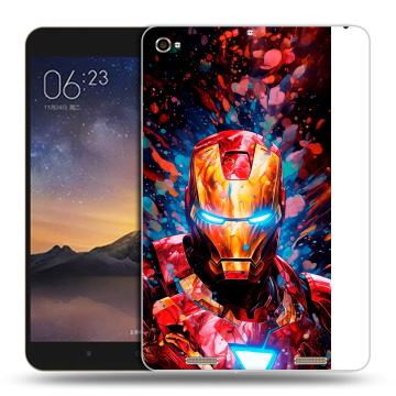 Силиконовый чехол на Xiaomi MiPad 3 с принтом Железный человек Ironman Силиконовый чехол на Xiaomi MiPad 3 с принтом Железный человек Ironman