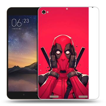 Силиконовый чехол на Xiaomi MiPad 3 с принтом Дедпул Deadpool Силиконовый чехол на Xiaomi MiPad 3 с принтом Дедпул Deadpool