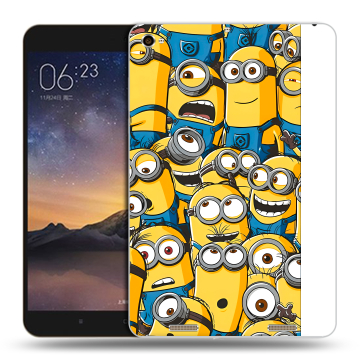 Силиконовый чехол на Xiaomi MiPad 3 с принтом Миньоны Силиконовый чехол на Xiaomi MiPad 3 с принтом Миньоны