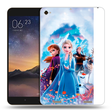 Силиконовый чехол на Xiaomi MiPad 3 с принтом Холодное сердце Frozen Силиконовый чехол на Xiaomi MiPad 3 с принтом Холодное сердце Frozen