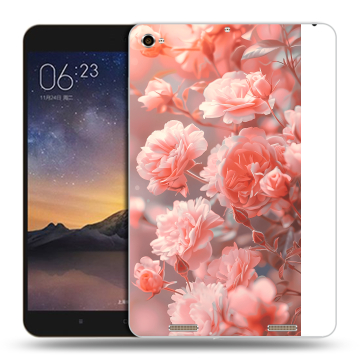 Силиконовый чехол на Xiaomi MiPad 3 с принтом Розы цветы Силиконовый чехол на Xiaomi MiPad 3 с принтом Розы цветы