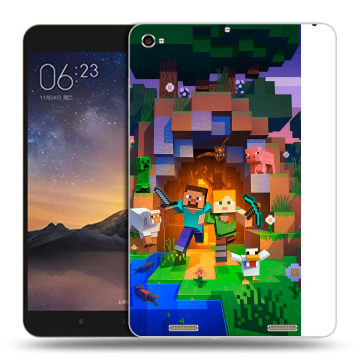 Силиконовый чехол на Xiaomi MiPad 3 с принтом Майнкрафт Minecraft Силиконовый чехол на Xiaomi MiPad 3 с принтом Майнкрафт Minecraft