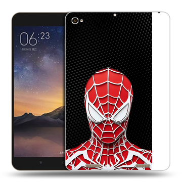 Силиконовый чехол на Xiaomi MiPad 3 с принтом человек паук spiderman Силиконовый чехол на Xiaomi MiPad 3 с принтом человек паук spiderman