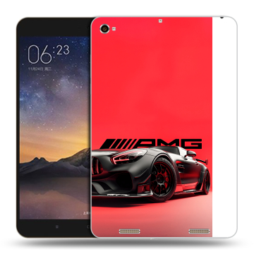 Силиконовый чехол на Xiaomi MiPad 3 с принтом Мерседес Mercedes AMG