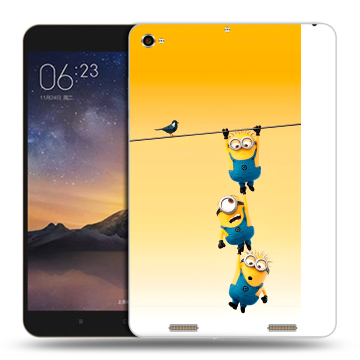Силиконовый чехол на Xiaomi MiPad 3 с принтом Миньоны Силиконовый чехол на Xiaomi MiPad 3 с принтом Миньоны