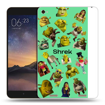 Силиконовый чехол на Xiaomi MiPad 3 с принтом Шрек Shrek