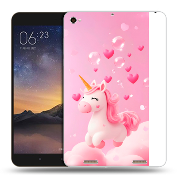 Силиконовый чехол на Xiaomi MiPad 3 с принтом Единорог Силиконовый чехол на Xiaomi MiPad 3 с принтом Единорог