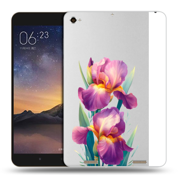 Силиконовый чехол на Xiaomi MiPad 3 с принтом Цветы орхидеи