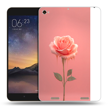 Силиконовый чехол на Xiaomi MiPad 3 с принтом Розовая роза
