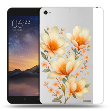 Силиконовый чехол на Xiaomi MiPad 3 с принтом Цветы