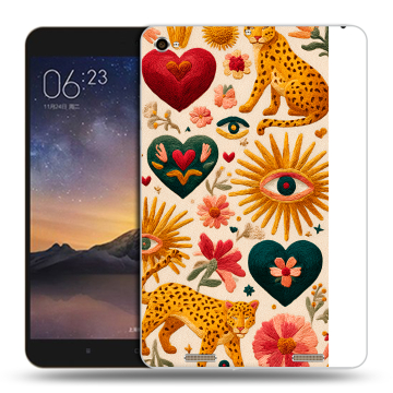 Силиконовый чехол на Xiaomi MiPad 3 с принтом Модный принт