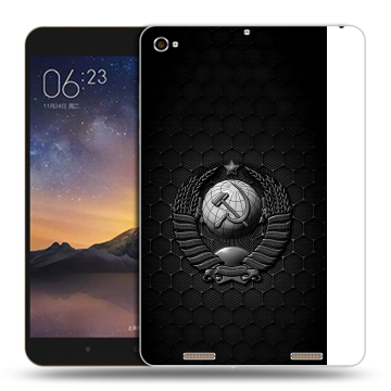 Силиконовый чехол на Xiaomi MiPad 3 с принтом Герб Флаг СССР Силиконовый чехол на Xiaomi MiPad 3 с принтом Герб Флаг СССР
