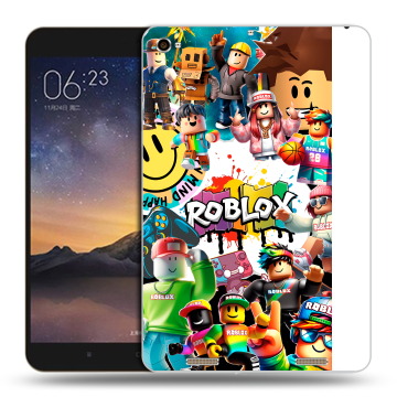 Силиконовый чехол на Xiaomi MiPad 3 с принтом Roblox Роблокс Силиконовый чехол на Xiaomi MiPad 3 с принтом Roblox Роблокс