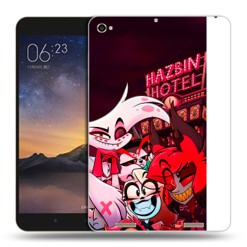 Силиконовый чехол на Xiaomi MiPad 3 с принтом Hazbin Hotel Отель Хазбин Силиконовый чехол на Xiaomi MiPad 3 с принтом Hazbin Hotel Отель Хазбин