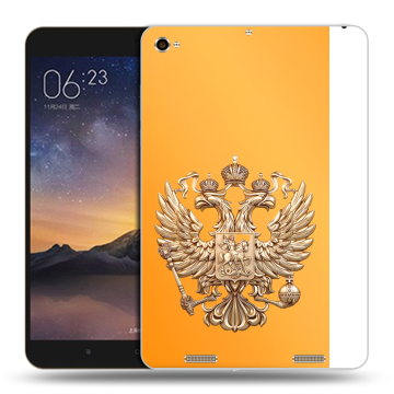 Силиконовый чехол на Xiaomi MiPad 3 с принтом Герб Флаг России Силиконовый чехол на Xiaomi MiPad 3 с принтом Герб Флаг России