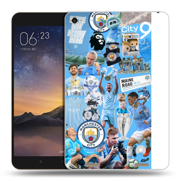 Силиконовый чехол на Xiaomi MiPad 3 с принтом Man City Манчестер Сити Силиконовый чехол на Xiaomi MiPad 3 с принтом Man City Манчестер Сити