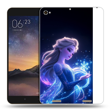 Силиконовый чехол на Xiaomi MiPad 3 с принтом Холодное сердце Frozen Силиконовый чехол на Xiaomi MiPad 3 с принтом Холодное сердце Frozen