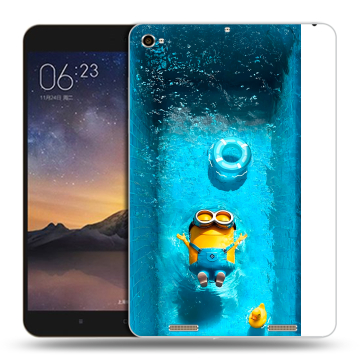 Силиконовый чехол на Xiaomi MiPad 3 с принтом Миньоны Силиконовый чехол на Xiaomi MiPad 3 с принтом Миньоны