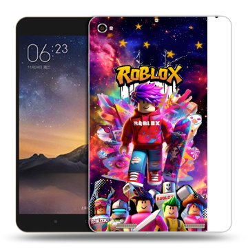 Силиконовый чехол на Xiaomi MiPad 3 с принтом Roblox Роблокс Силиконовый чехол на Xiaomi MiPad 3 с принтом Roblox Роблокс