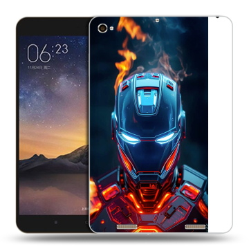 Силиконовый чехол на Xiaomi MiPad 3 с принтом IronMan Железный человек Силиконовый чехол на Xiaomi MiPad 3 с принтом IronMan Железный человек
