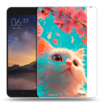 Силиконовый чехол на Xiaomi MiPad 3 с принтом Красивый кот Силиконовый чехол на Xiaomi MiPad 3 с принтом Красивый кот
