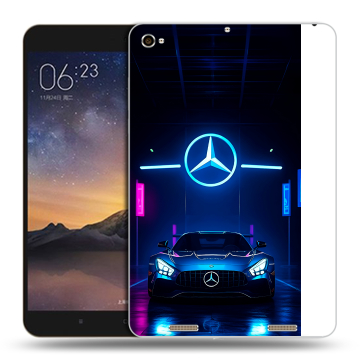 Силиконовый чехол на Xiaomi MiPad 3 с принтом Mercedes Мерседес Силиконовый чехол на Xiaomi MiPad 3 с принтом Mercedes Мерседес