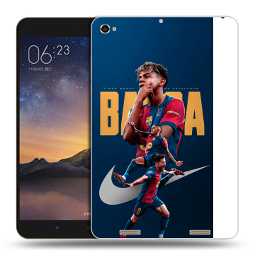Силиконовый чехол на Xiaomi MiPad 3 с принтом Барселона Barca Yamal Силиконовый чехол на Xiaomi MiPad 3 с принтом Барселона Barca Yamal
