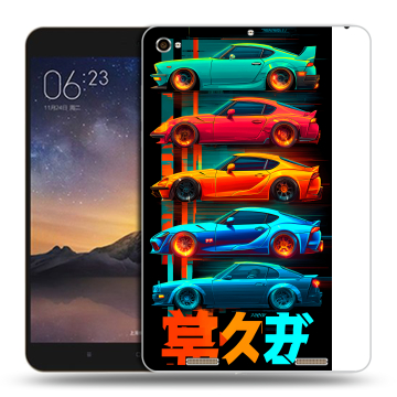 Силиконовый чехол на Xiaomi MiPad 3 с принтом машины тачки Силиконовый чехол на Xiaomi MiPad 3 с принтом машины тачки