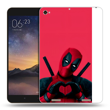 Силиконовый чехол на Xiaomi MiPad 3 с принтом Дедпул Deadpool Силиконовый чехол на Xiaomi MiPad 3 с принтом Дедпул Deadpool