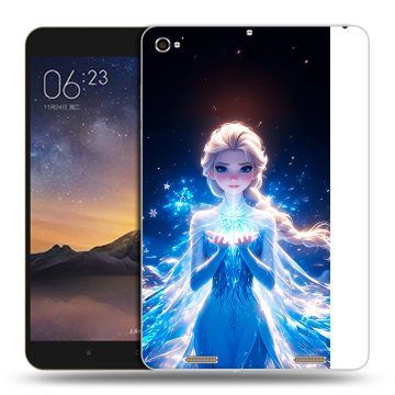 Силиконовый чехол на Xiaomi MiPad 3 с принтом Холодное сердце Frozen Силиконовый чехол на Xiaomi MiPad 3 с принтом Холодное сердце Frozen